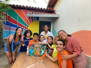 PROJEKT ZUR SOZIALEN INKLUSION DER SCHULE “QUINTAL LIVRE” – FREIER GARTEN/ SOCIAL INCLUSION PROJECT AT QUINTAL LIVRE/ PROJETO DE INCLUSÃO SOCIAL DA QUINTAL LIVRE imagem 6