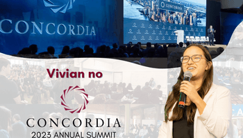 ✦ Vivian no Concordia Annual Summit 2023, em Nova York! ✦