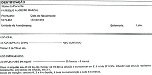 Saúde e Emergências - Força Patrique!