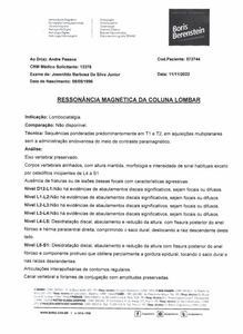 Saúde e Emergências - Cirurgia coluna  lombar urgente 