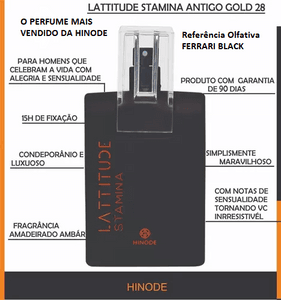 Vaquinha Online - Resenha - Perfume Latitude Stamina Referência Ferrari Black! É BOM? Tem o mesmo cheiro?