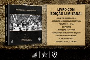 Pré-venda Coletiva - BOTAFOGO, CAMPEÃO DA AMÉRICA E TRICAMPEÃO BRASILEIRO (Livro oficial e licenciado pelo Botafogo SAF)