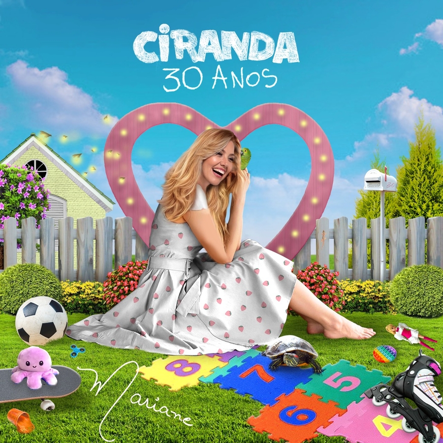 MARIANE DOMBROVA: Fabricação e Pré-venda exclusiva do CD físico Ciranda 30 Anos