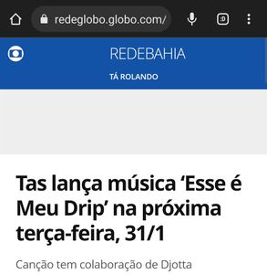 Música - Financiamento Coletivo Novo Disco Tas 