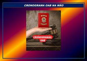Vaquinha Online - Cronograma OAB