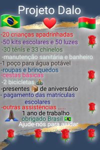 Ajude-nos a ajudar as famílias e crianças da Burkina Faso / Projeto Dalo   imagem 10