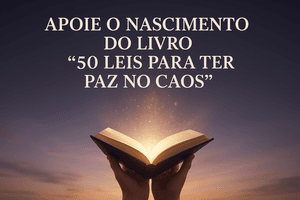 Ajude a trazer o livro 50 LEIS PARA FICAR EM PAZ NESSE MUNDO CAÓTICO para a realidade🙏🏻 Essa missão é divina, mas a realização é coletiva.