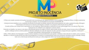 Manaíra/PB - "Junte-se a Nós para Tornar o Curta-Metragem 'Inocência: Promessas Além da Mata' uma Realidade!"