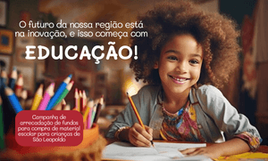 Fundos para doação de Material Escolar