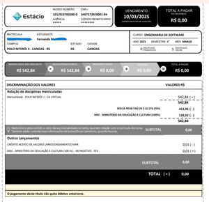 Educação - Ajude uma estudante de engenharia de software a continuar estudando!