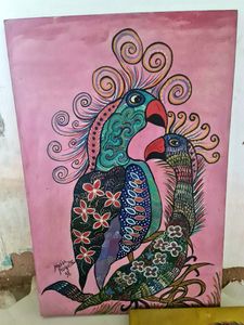 Pinceladas de Esperança: Renascimento de Dona Maria Augusta, Pintora Primitivista imagem 7