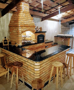 Churrasqueira, Forno para Pizza, Área Gourmet  imagem 10