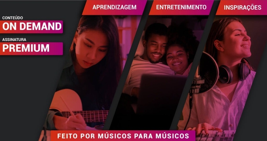 "Netflix' dos Músicos - Plataforma de streaming BR