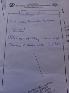 Tratamento e despesas médicas para meu esposo que está com câncer  - Tratamento e despesas médicas do câncer do Júlio.