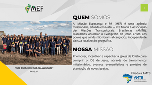 ONGs - Cidade das Nações - Um Sonho de Deus