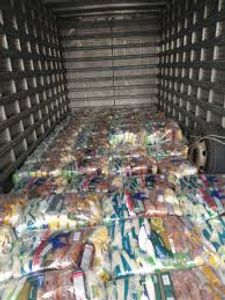 Financiamento Coletivo - distribuiçao de cestas  basicas comunidades