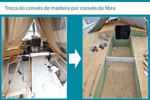 CL VELA - Renovação do veleiro Archangel pela CL Vela