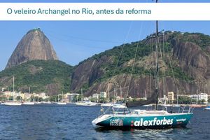 Renovação do veleiro Archangel pela CL Vela
