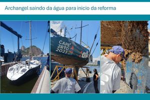 Esportes - Renovação do veleiro Archangel pela CL Vela