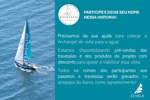 Renovação do veleiro Archangel pela CL Vela imagem 6
