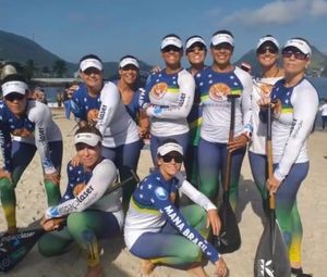 Equipe Mana Brasil no Mundial de canoa havaiana imagem 6