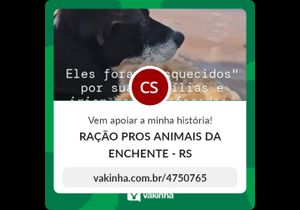 Vaquinha Online - SOS PET - RIO GRANDE DO SUL