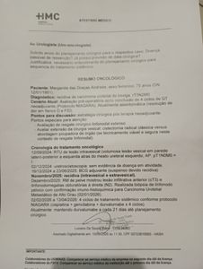 Cirurgia de retirada de Bexiga e outros órgãos da Margarida  - Ajude  a Margarida com a extensa cirurgia de retirada de bexiga e outros órgãos da região pélvica e abdominal!!!