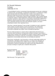 Ajude  a Margarida com a extensa cirurgia de retirada de bexiga e outros órgãos da região pélvica e abdominal!!!