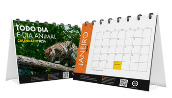 EXCLUSIVO: Calendário Proteção Animal Mundial 2024 - Todo Dia É Animal
