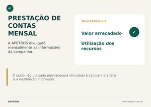 APETROS – Comunicação profissional a serviço dos participantes