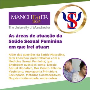 Salto de Pirapora/SP - Mestrado em Saúde Sexual na Universidade de Manchester, UK. 