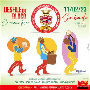 BLOCO PASSARAM A MÃO NA PÓMPEIA