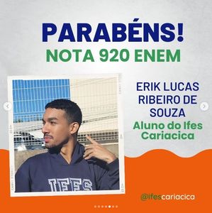 Vaquinha Online - Ajude o Erik a estudar na USP!