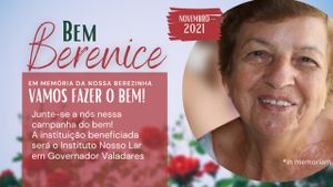 BEM BERENICE - Instituto Nosso Lar
