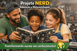 Projeto Metareciclagem - NERD – A revolução começa pelo que o mundo descarta