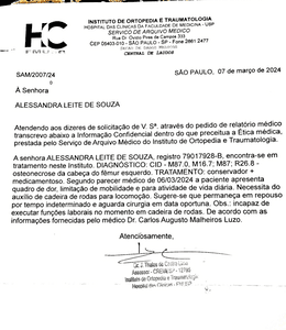 Vaquinha Online - Cirurgia de fêmur 