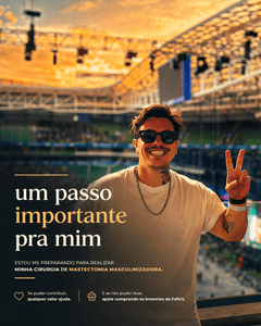 O passo mais importante na minha vida - a minha cirurgia.