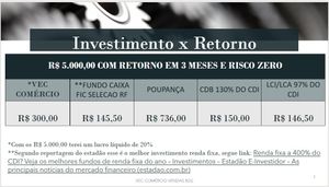 Parceria de investimento com retorno 3x maior que a poupança em 3 meses. imagem 7