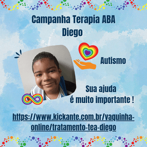 Diego  - Campanha Terapia ABA Diego 