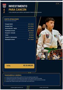 Ajude o Gabriel Lima a representar o Bradil no Pan-Americano de judô - Ajude o Gabriel Lima a representar o Brasil no Pan-Americano de judô