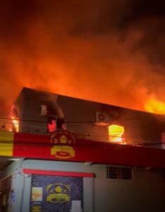 Reconstrução pós incêndio na Padaria Ágape 