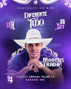 DVD MARCUS STRADA "DIFERENTE DE TUDO"