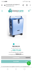 Me ajudem a compra meu Concentrador de Oxigênio 