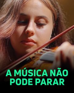 A música não pode parar
