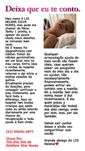 Tratamento da pequena LIZ 