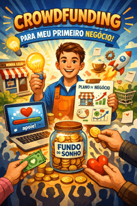 Arrecadação para meu primeiro negocio local