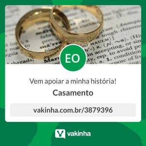 Vaquinha para meu casamento 