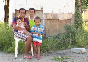 Ajudar Uma Familia Construir O Barraco De Madeira