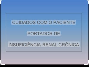 PROCURO TAMBÉM UM DOADOR DE RINS 
