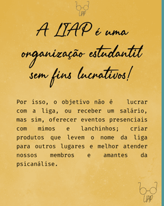 A LIAP é uma organização estudantil sem fins lucrativos!